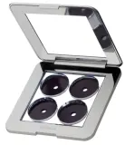Магнитная палетка для теней Nabla Liberty X Palette Silver на 4 тени, серебристая, 1 шт — фото 2