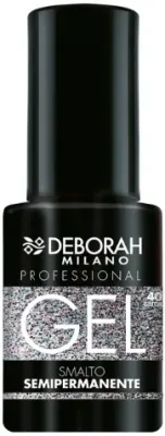 Гель-лак для ногтей Deborah Smalto Semipermanente Glitter Gel полуперманентный, с блестящими частицами, 4,5 мл, оттенок 40 - All That Glitter