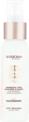 Спрей для фиксации макияжа Deborah Skin Booster Fixing Spray стойкий, с ниацинамидом, 75 мл