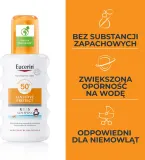 Спрей для тела Eucerin Sun Sensitive Protect Kids SPF50+ детский солнцезащитный без отдушки 200 мл — фото 3