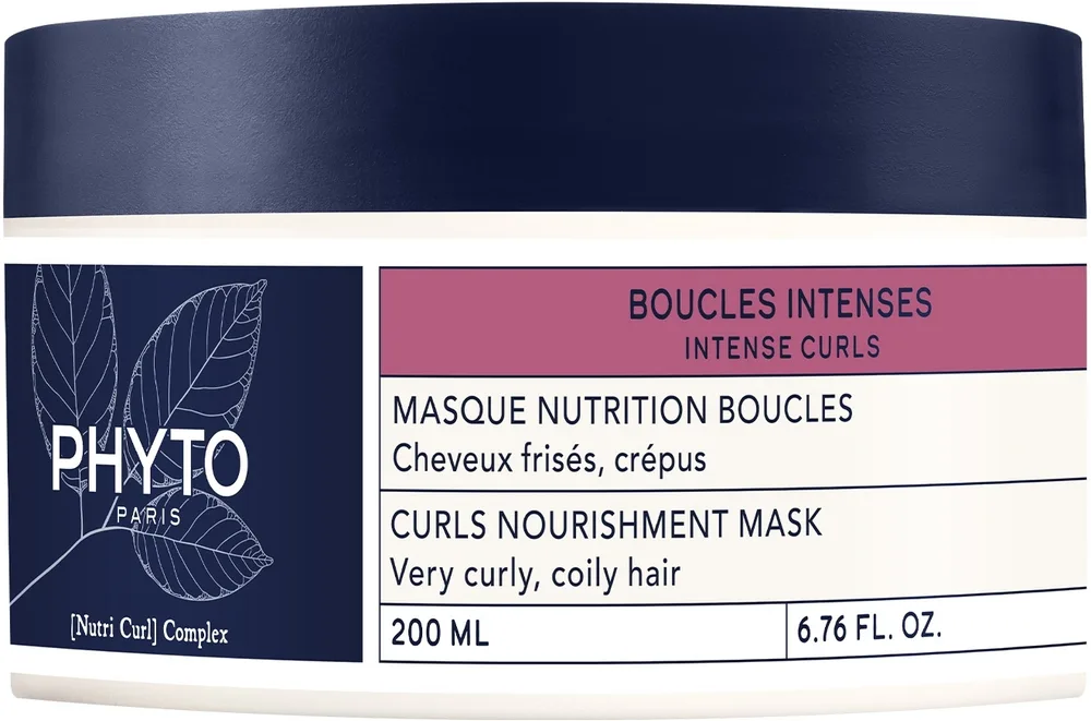 Питательная маска для кудрявых волос Phyto Curls, масло ши, экстракт алтея, 200 мл
