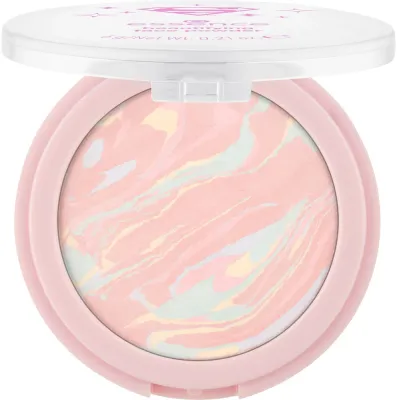 Пудра для лица компактная Essence Superman Beautifying Face Powder, матовый финиш, с деликатным сиянием, 6 г