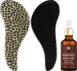 Набор Brazil Keratin Beauty Box масло моринги для волос 50 мл и расческа Dtangler — фото 1