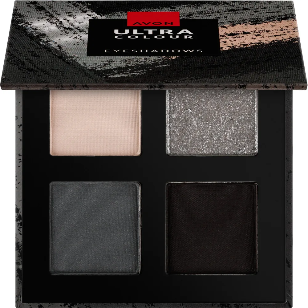 Тени для век Avon Ultra Colour Eyeshadows Palette, оттенок Silver