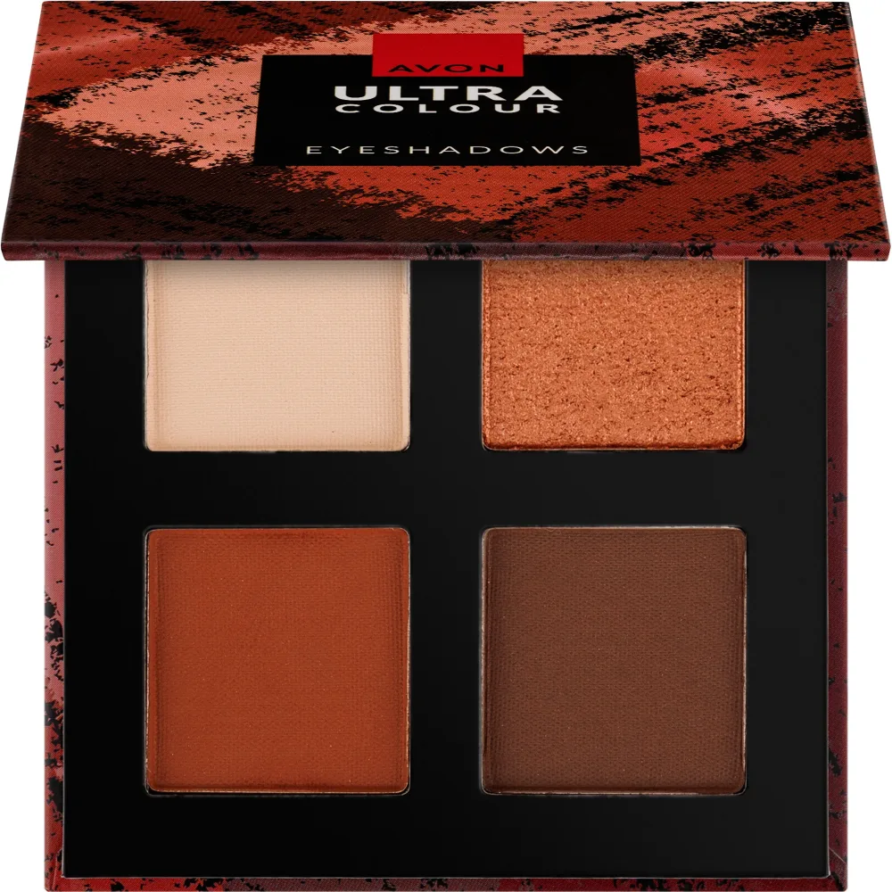 Тени для век Avon Ultra Colour Eyeshadows Palette, оттенок Bronze