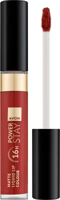 Жидкая помада для губ Avon Power Stay 16H Matte матовая