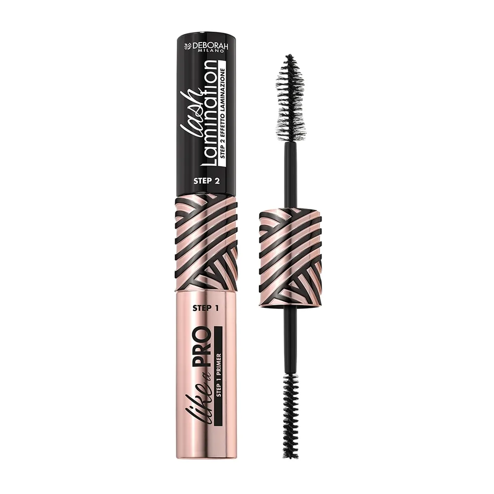 Тушь для ресниц Deborah Like A Pro Lash Lamination 2 в 1