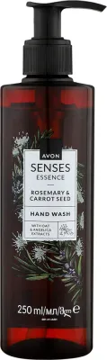 Мыло жидкое для рук Avon Senses Essence розмарин и морковь, 250 мл
