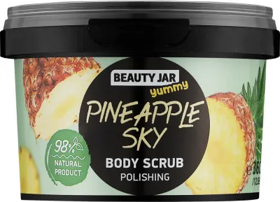 Beauty Jar Beauty Jar Yummy Pineapple Sky Polishing Body Scrub - Пилинг для тела Ananasowe niebo Yummy Pineapple Sky 360 г