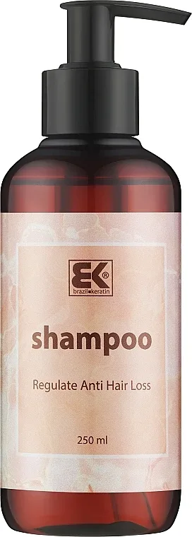 Шампунь для волос Brazil Keratin Regulate Anti Hair Loss Shampoo укрепляющий, для всех типов волос, 250 мл