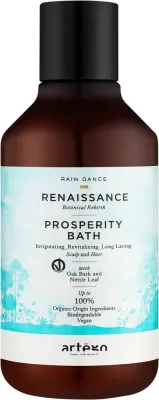 Шампунь для волос Artego Rain Dance Renaissance Prosperity Bath восстанавливающий, для тусклых и уставших волос, 300 мл