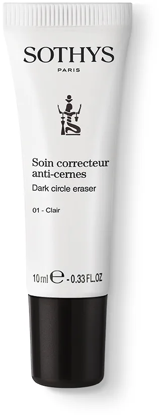 Sothys Dark Circle Eraser корректирующий крем для зоны под глазами, консилер от тёмных кругов, оттенок 01 - Clair, 10 мл, оттенок 01 - Clair
