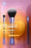 Набор Real Techniques Midi Glow Night Brights кисти для макияжа 3 шт и спонж — фото 1