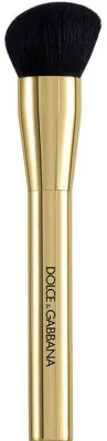 Кисть для тональной основы Dolce & Gabbana Foundation Brush с алюминиевой ручкой