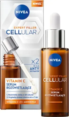 Осветляющая сыворотка для лица NIVEA с витамином C и аргинином 30 мл