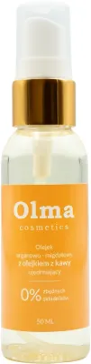 Olma Cosmetics арганово-миндальное масло для лица и тела с маслом кофе подтягивающее антиоксидантное 50 мл