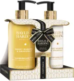 Набор Baylis & Harding Sweet Mandarin & Grapefruit жидкое мыло для рук 300 мл и лосьон для рук и тела 300 мл — фото 2