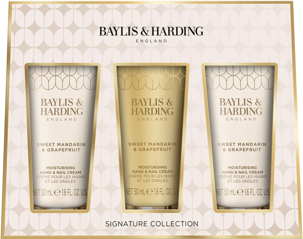 Набор кремов для рук Baylis & Harding Sweet Mandarin & Grapefruit 3 шт по 50 мл