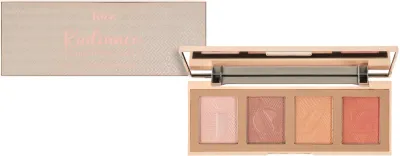 Палетка хайлайтеров Jozz Beauty Radiance Highlighters Palette для лица, 13,6 г