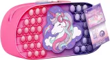 Набор Baylis & Harding Beauticology Unicorn Pop крем для душа 60 мл бомбочка для ванны 45 г бальзам для губ 5 г и пенал — фото 2