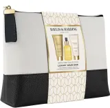 Набор Baylis & Harding Sweet Mandarin & Grapefruit гель для душа 100 мл лосьон 100 мл спрей для тела 100 мл и косметичка — фото 2