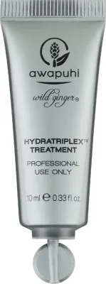 Paul Mitchell Awapuhi Wild Ginger HydraTriplex Treatment маска-уход для сухих вьющихся волос, 4 тубы, увлажнение и мягкость
