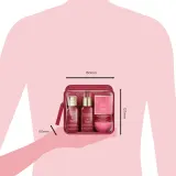 Дорожный набор Baylis & Harding Midnight Cherry спрей для тела 75 мл мыло 50 г гель для душа 100 мл масло для тела 50 мл и косметичка — фото 7