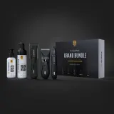 Мужской набор Mansome Europe The Grand Bundle бальзам после бритья пенка 2в1 и триммеры с алоэ и ментолом 5 предметов — фото 6
