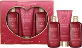 Набор Baylis & Harding Midnight Cherry пена для ванны 300 мл крем-гель для душа 300 мл и лосьон для рук и тела 200 мл — фото 3