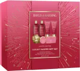 Набор Baylis & Harding Midnight Cherry гель 300 мл молочко для ванны 300 мл скраб 130 мл лосьон 130 мл мыло 100 г кристаллы 100 г и мочалка — фото 2
