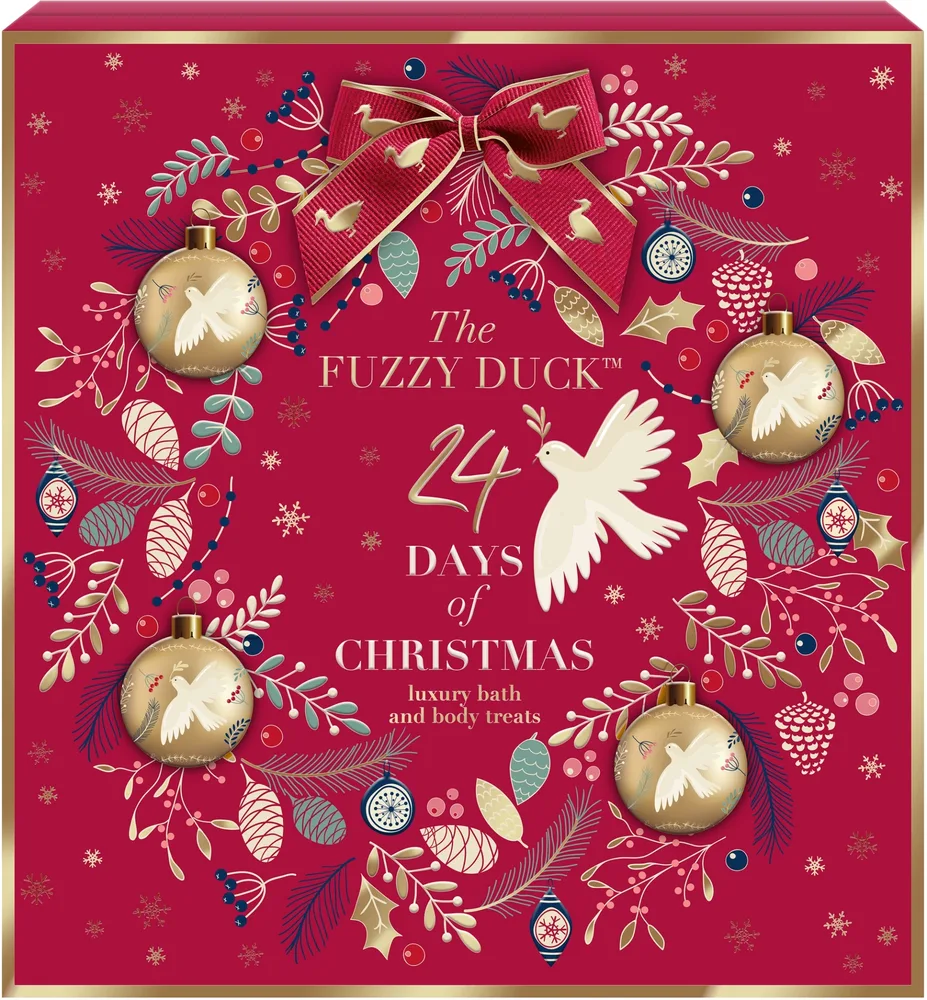 Baylis & Harding Baylis & Harding The Fuzzy Duck Winter Wonderland Luxury 24 Days Of Christmas Gift Set - Адвент-календарь The Fuzzy Duck Winter Wonderland Luxury 24 Days Of Christmas Gift Set для ванны и ухода за телом, 24 продукта
