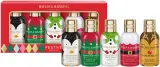 Набор гелей для душа Baylis & Harding Festive Edition клюква ваниль снежная ягода омела и яблоко 5 шт по 100 мл — фото 3