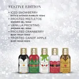 Набор гелей для душа Baylis & Harding Festive Edition клюква ваниль снежная ягода омела и яблоко 5 шт по 100 мл — фото 4