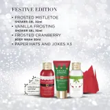 Набор гелей для душа Baylis & Harding Festive Edition клюква ваниль и омела 3 шт по 30 мл в хлопушках — фото 4