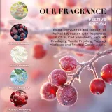 Набор гелей для душа Baylis & Harding Festive Edition клюква ваниль и омела 3 шт по 30 мл в хлопушках — фото 5