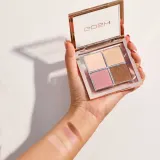 Палетка хайлайтеров и румян Gosh Copenhagen Glow Palette 4 оттенка — фото 2