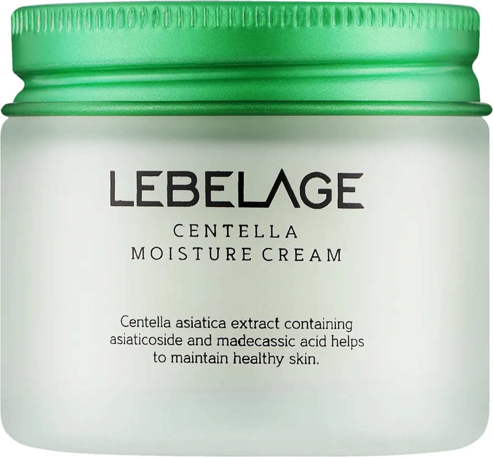 Lebelage Centella Moisture Cream крем для лица увлажняющий с центеллой азиатской 70 мл, успокаивающий, для всех типов кожи