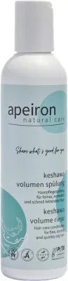 Кондиционер для тонких, нормальных и склонных к жирности волос Apeiron Keshawa Volume Rinse Hair Care Conditioner, 200 мл