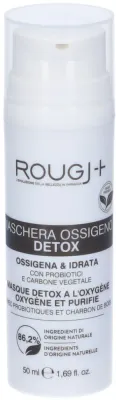 Детоксицирующая очищающая кислородная маска для лица Rougj+ Oxygen Detox Mask