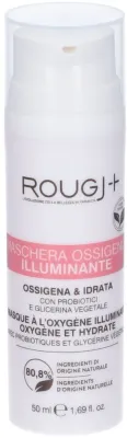 Осветляющая увлажняющая кислородная маска для лица Rougj+ Oxygen Illuminating Mask