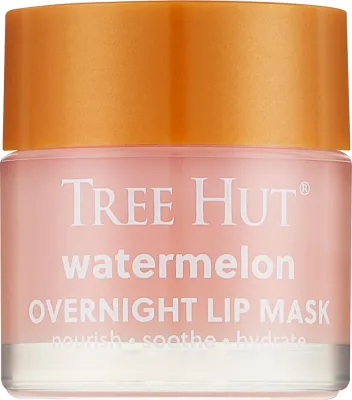 Маска для губ Tree Hut Watermelon Overnight Lip Mask ночная, с экстрактом арбуза и маслом ши, 17 г