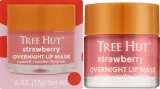 Маска для губ Tree Hut Strawberry Overnight Lip Mask ночная, с ароматом клубники, 17 г — фото 2