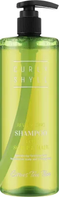 Шампунь Curly Shyll Revitalizing ревитализирующий, сульфат- и парабен-фри, с аргановым маслом и водой кипариса, 50 мл, Корея
