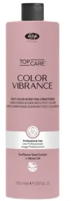 Закисляющий кондиционер после окрашивания волос Lisap Top Care Color Vibrance Post Color Acidifying Conditioner, 1000 мл