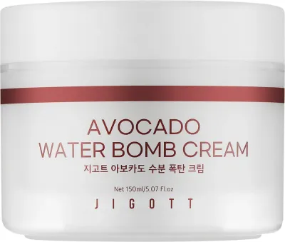 Крем для лица Jigott Avocado Water Bomb увлажняющий 150 мл