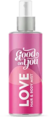 Спрей для волос и тела Good on You Love, цветочный аромат с бархатной базой, 150 мл