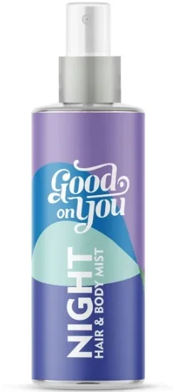 Спрей для волос и тела Good on You Night, восточный аромат без спирта, 150 мл