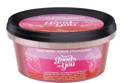 Good on You Good on You Salt Body Scrub - Солевой пилинг для тела Strawberry 300 г