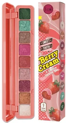 Палетка теней для век J.Cat Beauty Sweet Tooth 9 Shadow Palette Bar на девять оттенков, 7,2 г