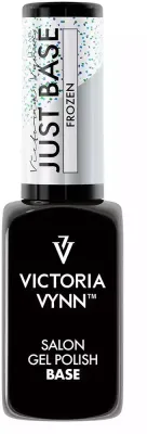 Гибридная база для ногтей Victoria Vynn Just Base полупрозрачная, с фольгированным блеском, 8 мл